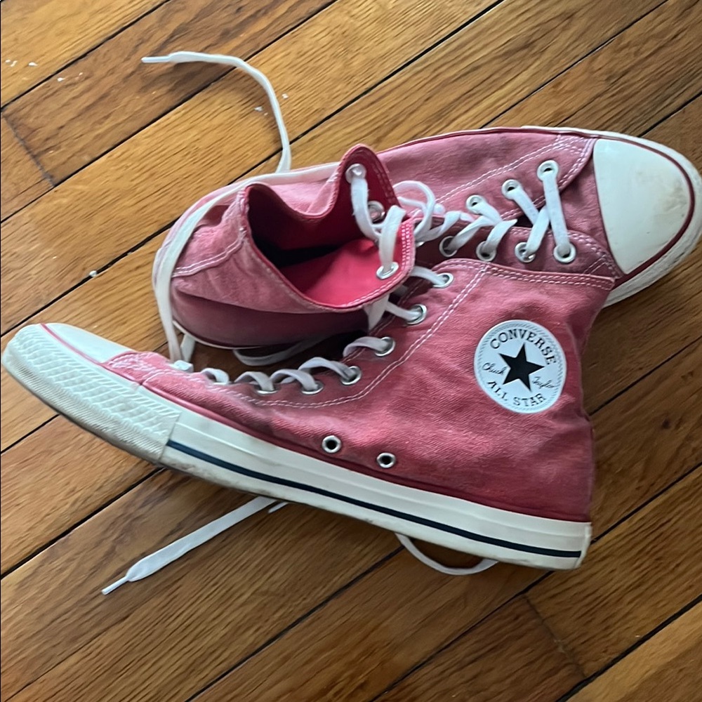 Converse Red Chucks High-Top Sneakers